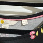 BODEN Puff Sleeve Jersey Midi Dress Black Size 6P Photo 7