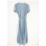 & Other Stories & Other Stories Floral Wrap Midi‎ Dress 10 Blue Photo 3