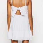 Hollister White Eyelet Mini Dress Photo 2