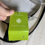 Heart & Hips NWT  Ivory/Cream Short Sleeve Blouse L Photo 2