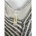 Free People Maverick White/ Black Marled Stripe Dress Size XS Photo 4