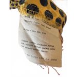 Vintage Valentino Miss V 100% Silk Polka Dot Blouse, Size 10 (44) Yellow Photo 3