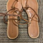 Tory Burch  Brown Leather Sandals Photo 2