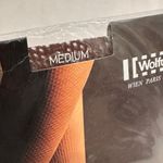 NEW Wolford Wild Amazone Tights sz Medium Brown Photo 4