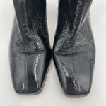 Veronica Beard Boots Bruna Booties Black Patent Leather Heeled Ankle Size 5.5 Photo 5
