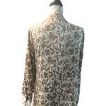 Size medium women’s long sleeve brown floral dress Photo 9