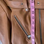 Avec Les Filles Biscotti Vegan Leather Moto Jacket Belted Crop Photo 7