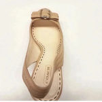 Coach  Miranda Beige Heels Size 8.5 good condition Photo 1