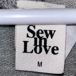 SEW IN LOVE Gray Green Camo USA America Sleeveless Hoodie Medium Photo 10