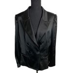 Drew #700  Black Satin Cocktail Blazer Photo 3