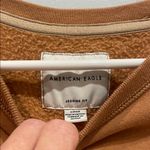 American Eagle Tan Crewneck Sweatshirt  small fleece lined Photo 1