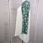 Torrid DISNEY/ Holiday Pajama Top 3/4 Sleeve Mickey Mouse Cream/Green Multi-2X Photo 1