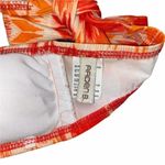 Arden B  Aztec Tie Front Strapless Bikini Swim Top Women's Size Medium Photo 7