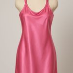 La Senza Lola & Coco by PinkSatin Slip Dress Women’s M–Cross Back, Ruched Straps Photo 2