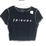 Love Tribe Juniors' Friends Graphic-Print T-Shirt in Black Size Large NWT Photo 1