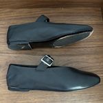 COS  Buckle Black Ballet Maryjane Flats size 37 Photo 8