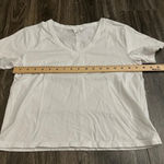 Athleta  white t-shirt size small Photo 3