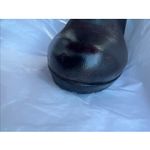 Prada Womens  Brown Leather‎ Ankle Boots with Buckle Detail size 8.5 8 1/2 Photo 7