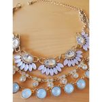 Premier Designs  Womens Angelic Multi Strand Necklace Blue Crystal 2 Pc Set 20" Photo 1