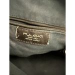 Pulicati Purse Bag Leather Calf Hair Silver Tone Studs Made in Italy READ Photo 6