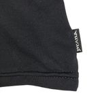 prAna  Breathe V-Neck Athletic Top Women Sz L Black Stretch Yoga Sporty Made USA Photo 4