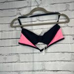 PINK - Victoria's Secret PINK Victoria’s Secret Black & Pink Backless Strapless Bra Women’s Size M Preppy Photo 6