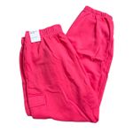 Nike sportswear club fleece mid-rise oversized cargo sweatpants - pink NWT Large Photo 4
