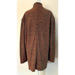 Missoni RARE Vintage Knit Sweater Blazer Shacket Orange Tag Size 52 (US 16) Photo 2