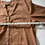 Carve Designs  Dylan Textured tunic Long Sleeve Rum Brown Size XL Photo 8
