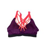 Victoria's Secret  VSX Sport Lightweight Strappy Cage Purple Coral Bra size 32A Photo 3