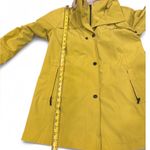 Coldwater Creek  All-Season Hooded Coat Yellow Citrine PM Photo 5