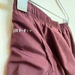 Nike Running Shorts Dri-FIT Lot of 2 Tempo Track Size XS Maroon and Black Photo 4