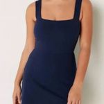 Victoria's Secret PINK Victoria’s Secret Medium Navy Blue Ribbed Tennis/Pickleball Dress w Shorts Photo 0