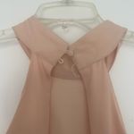 Lulus Halter Neck Skater Dress Pink Size M Photo 6