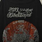 BikerLife Women's Biketoberfest 2023 Skull Rhinestone Tank Top 3XL Black Goth Size undefined Photo 3