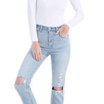 Abercrombie & Fitch The Ankle Straight Ultra High Rise Curve Love Jeans Photo 0