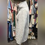 The North Face  Jacket
Caroluna Gray Quilted Fleece Button Neck Photo 4