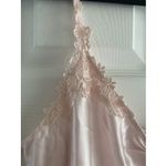 Nine & Co. XL‎ Pink Slip Dress Floral Lace Photo 1