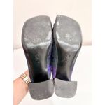 Dries Van Noten Brocade Floral Square Toe Mule Sandals Purple Women's Size EU 40 Photo 5