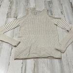 Romeo + Juliet Couture Romeo + Juliet cold shoulder cable knit sweater size S NWT Photo 9