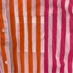Beach Riot  women's small medium Alexa casual Pink and Orange Button Down Shirt Photo 9