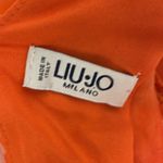 Liu Jo Pink Orange Floral Ruffle Mini Dress Silk Feminine Flowy Beach Resortwear Size 2 Photo 6