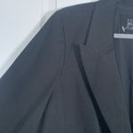 Eloquii  Black Onyx The Fluid Crepe Longline Blazer Size 20 NWOT Photo 2