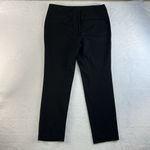 Talbots Size 12 Refined Bi-Stretch Tailored Straight Leg Pants Black Sliming Photo 11