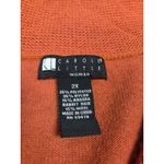Carole Little Angora Lambs Wool Blend Sweater Women's 2X Orange V Photo 2