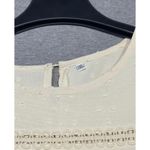 Women's Blouse 3XL Cream Short Sleeve babydoll shirt or blouse or top Size 3X Photo 1