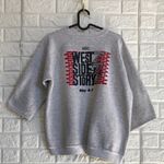 Hanes Activewear L West‎ Side Story 3/4 sleeve sweatshirt Lake Park Theatre Vtg Gray Size L Photo 1