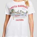 Chaser  White Santa Barbara Crewneck Graphic T Shirt Photo 0