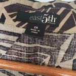 East 5th  Brown‎ Button Down Shirt Size 2X Photo 4