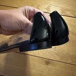 Schutz  clearly pointed toe flat black and clear 7 Photo 6